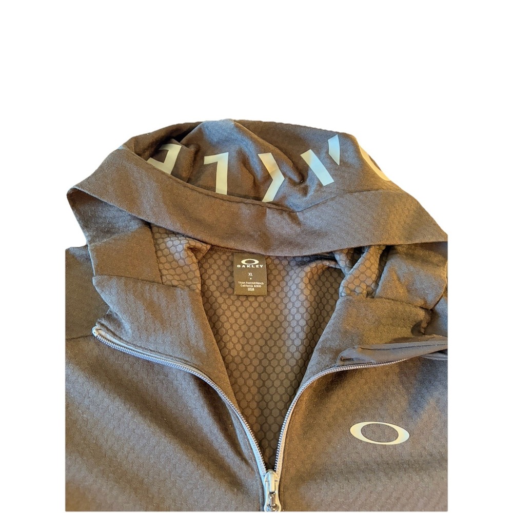 Oakley Hoody Jet Black Men's Size XL Hoodie Full Zip
